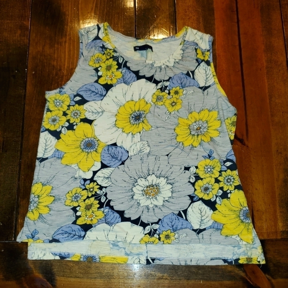 Kids Flower tanktop XXL 14-16 GAP
